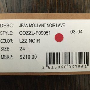 APC Jean Moulant, Size 24, Black